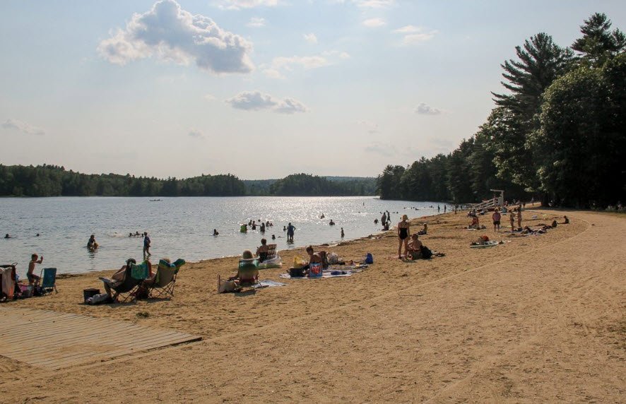 Range Pond State Park, Maine, USA